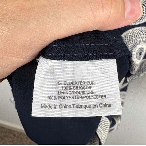 Tory Burch Silk Medallion Blouse - Picture 5 of 7